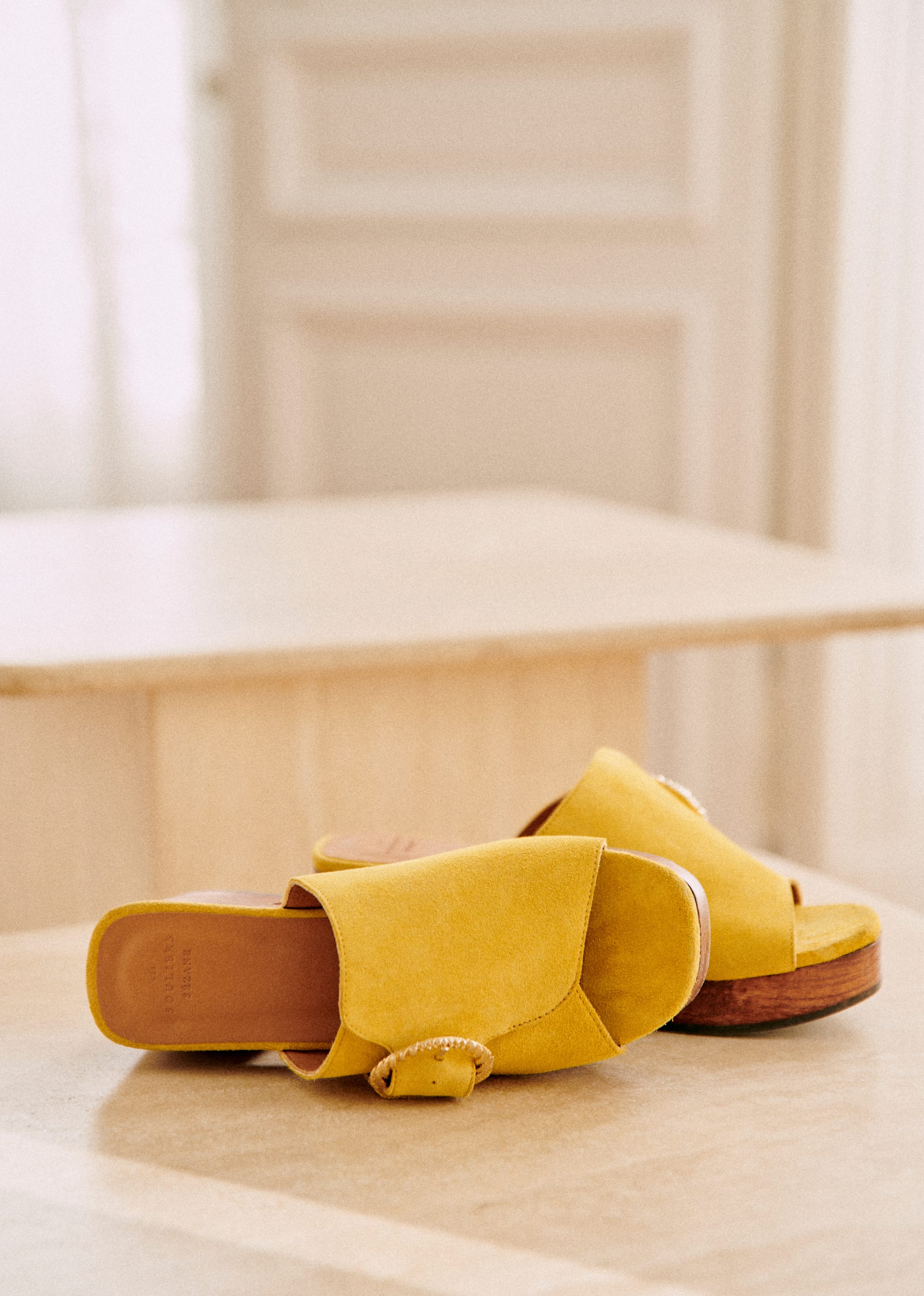 Sabots Drew - Jaune - SOULIERS/SOULIERS Sabots & Espadrilles 5906268