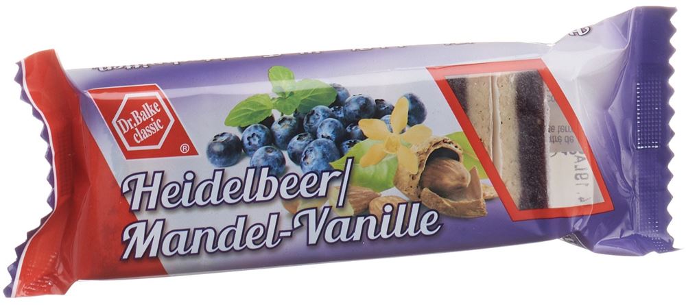 BALKE Schnitten Heidelbeer/Mandel-Vanille 100 g
