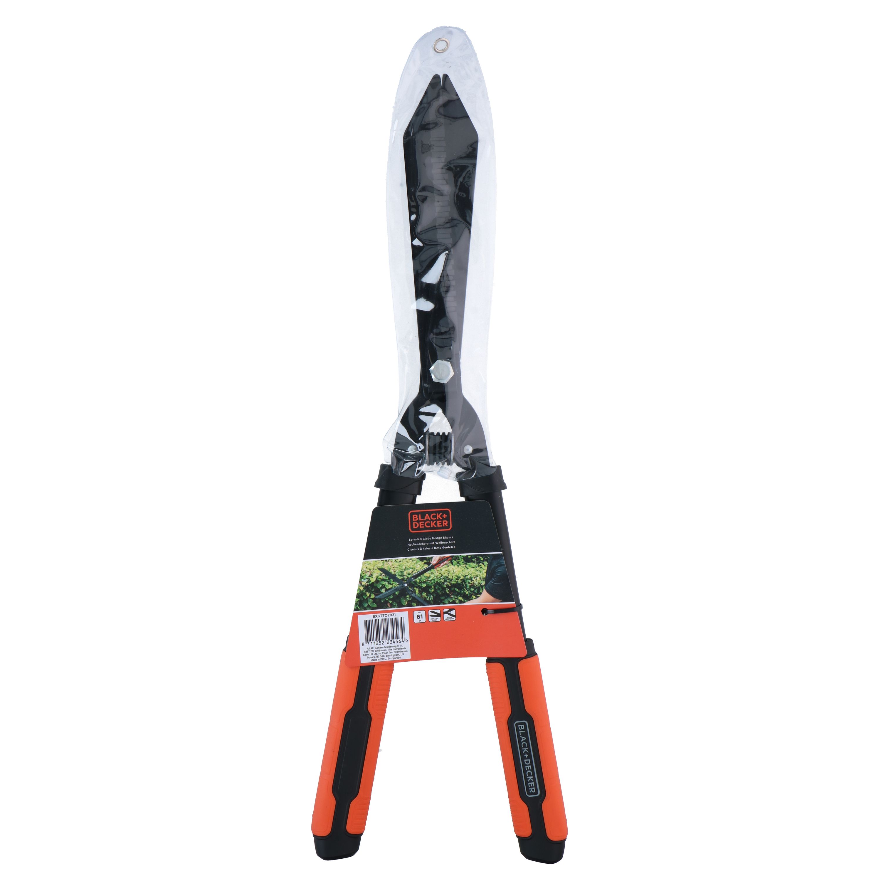 Heckenschere gezackte Klinge 61 cm