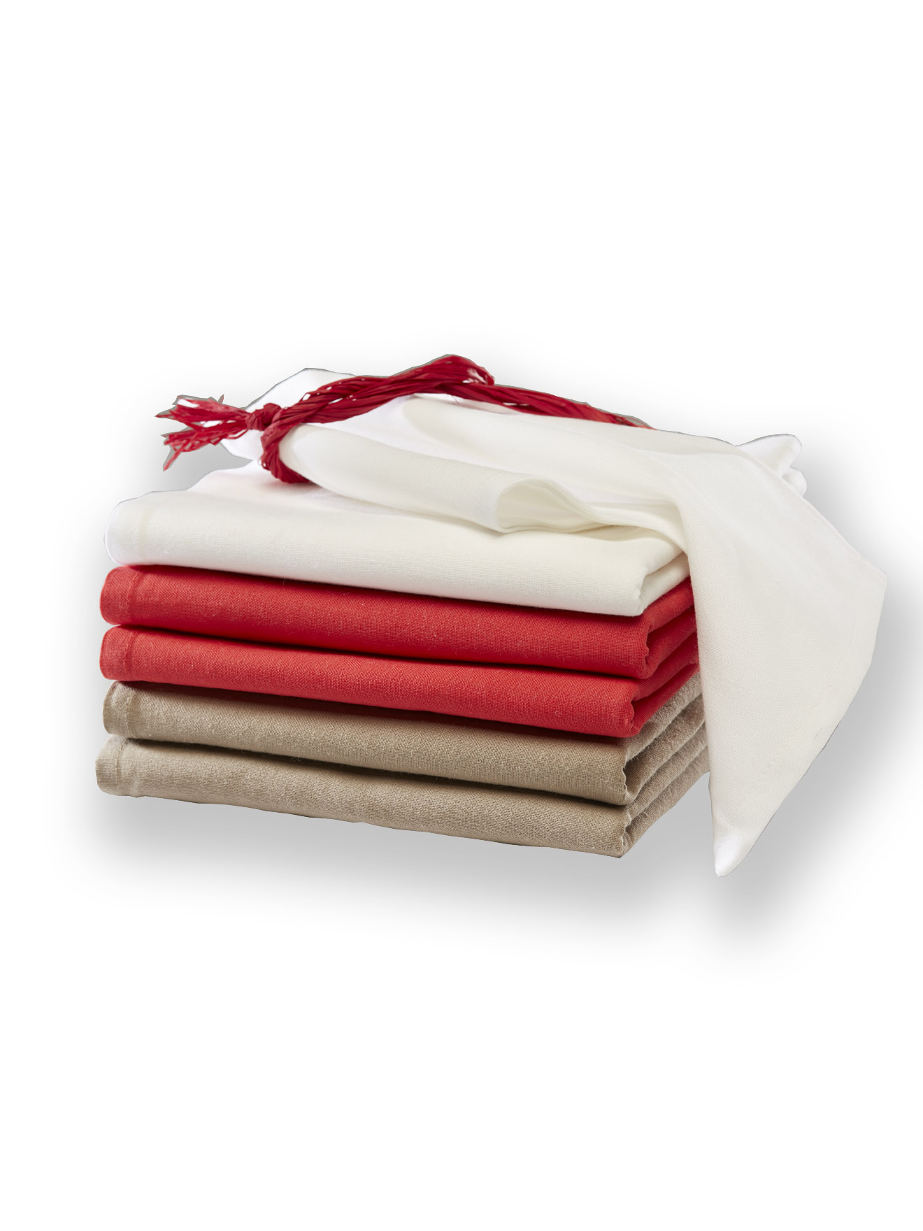 Lot de 6 serviettes de table