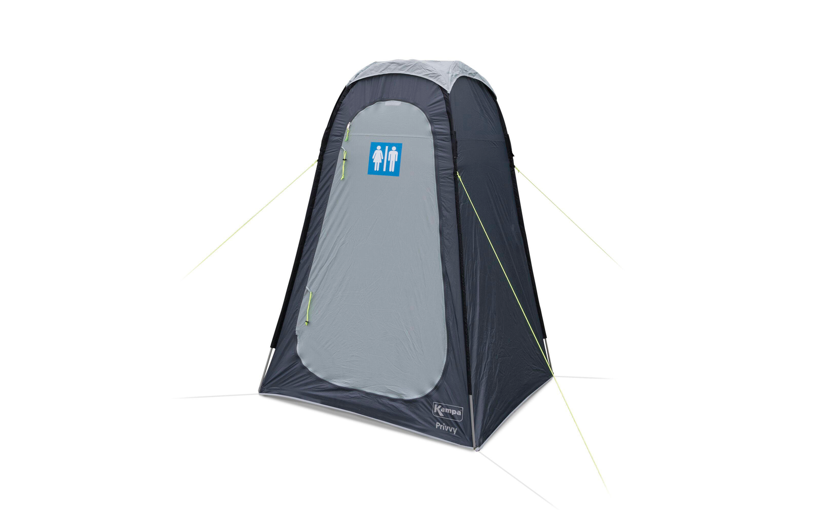 Kampa Privy Toilettenzelt 120 x 120 x 190 cm grau