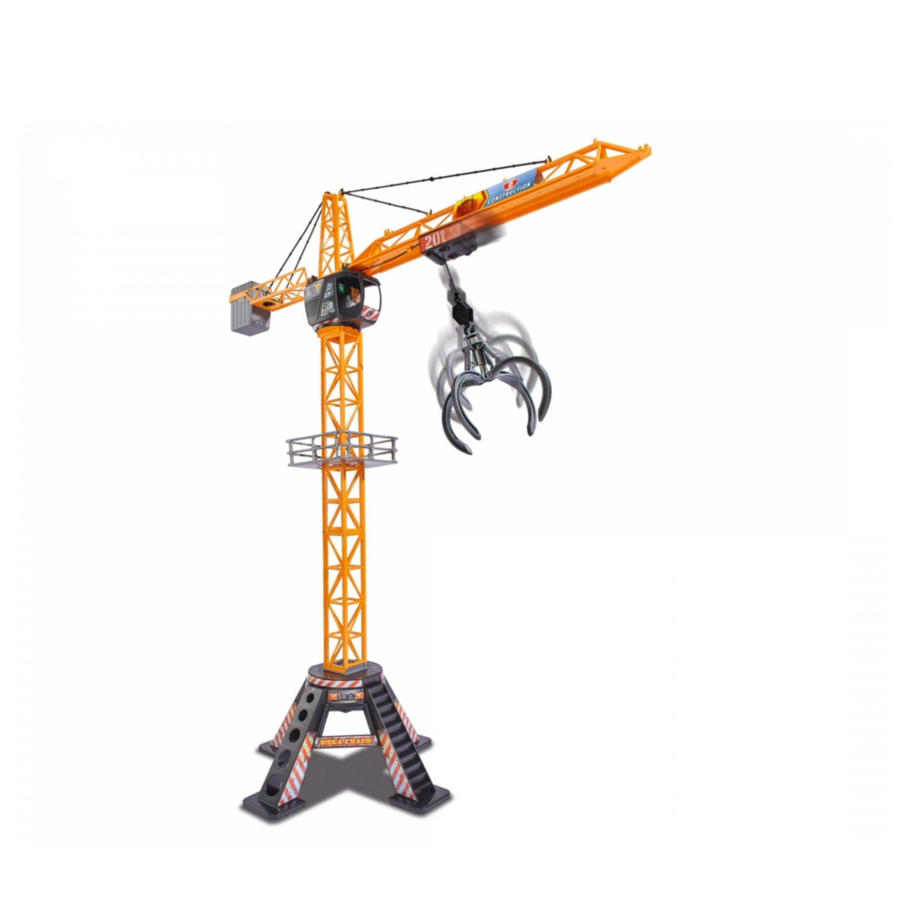 Mega Crane Kinder Spielzeug Baustellen Kran mit Controller Batteriebetrieben (201139012)