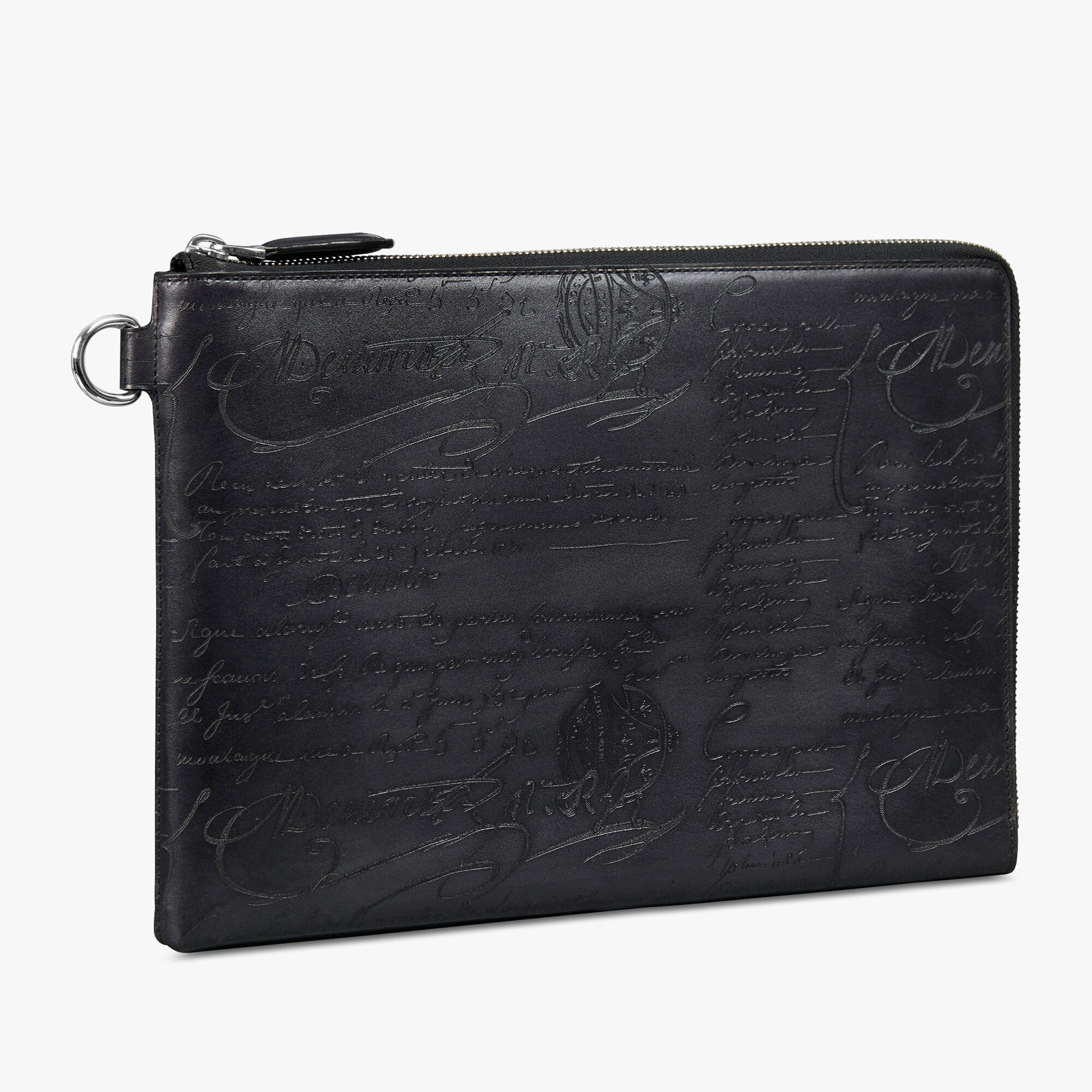Pochette Nino Gm En Cuir Scritto