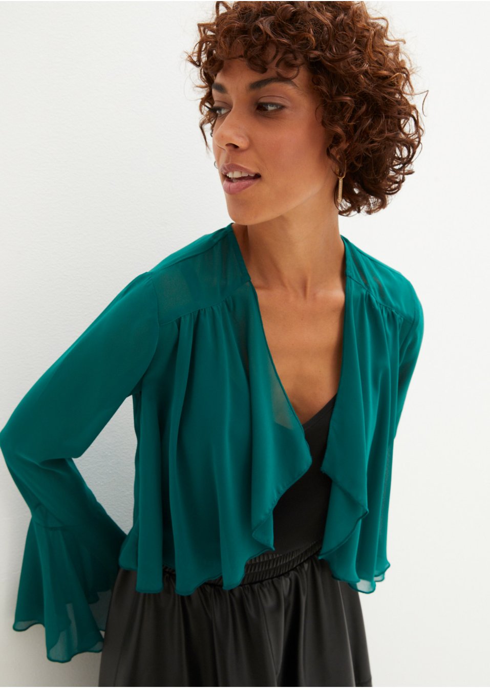 Boléro en chiffon