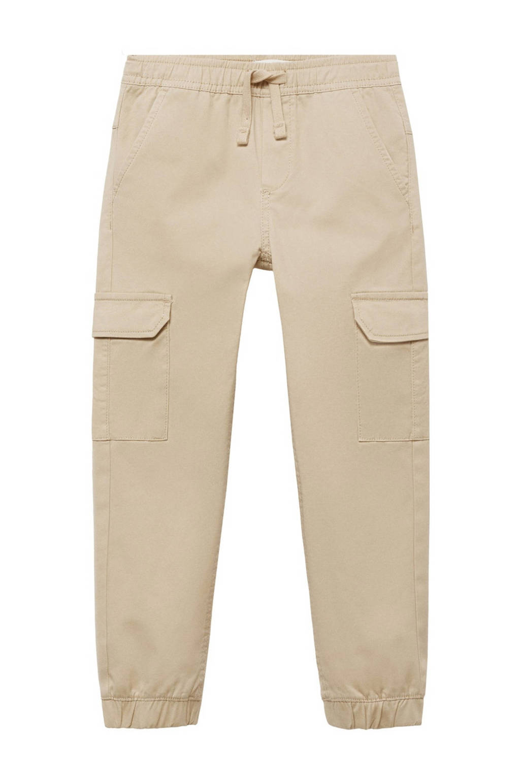 Mango Kids cargobroek lichtbeige
