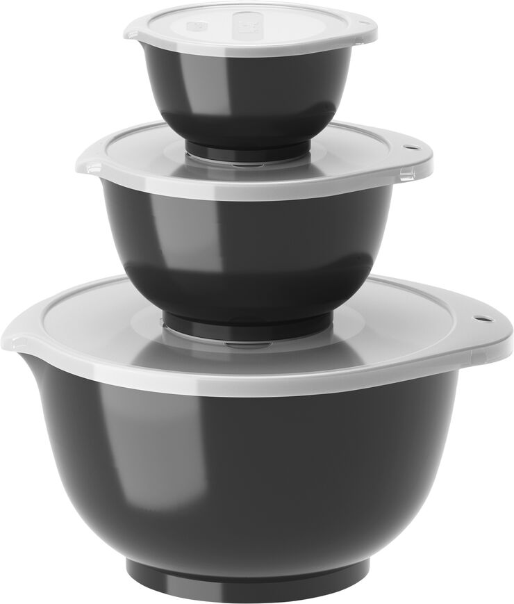 Rosti Margrethe-sæt 6 dele 0,25   0,75   3 L Sort Carbon black