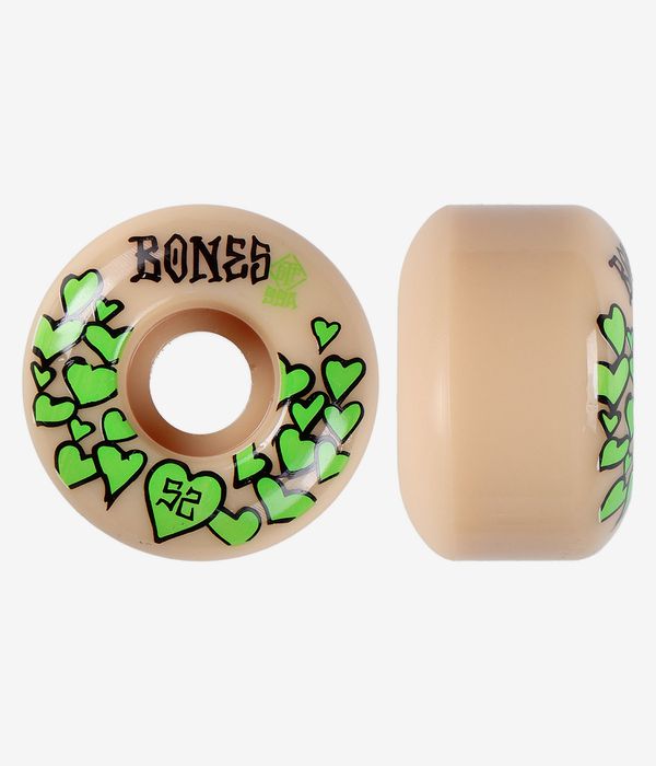 Bones STF Love V4 Rollen (white green) 52mm 99A 4er Pack