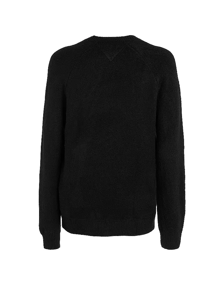 TOMMY JEANS Pullover schwarz
