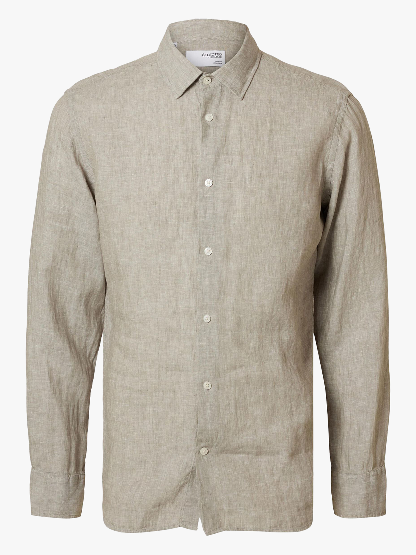 Reg Kylian Linen Shirt Long Sleeve Classic
