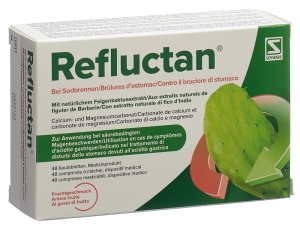 REFLUCTAN Frucht Kautabletten, 48 Stück
