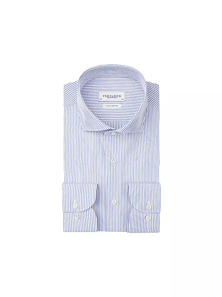 PROFUOMO Hemd Slim Fit blau