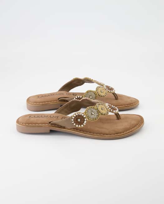 Lazamani 75.451 Zehentrenner in Beige