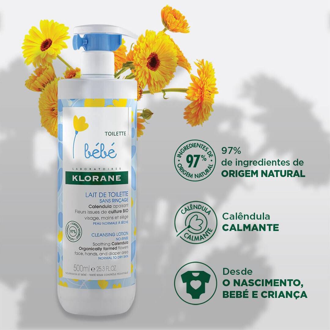 KLORANE  Leite de Limpeza - 500ml
