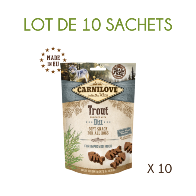 Carnilove Semi Moist Snack 200 g pour chien