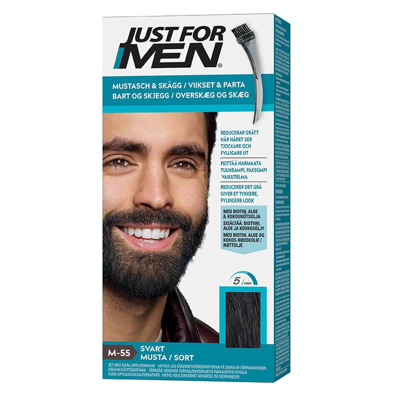 Just For Men Moustache & Beard Real Black 55g