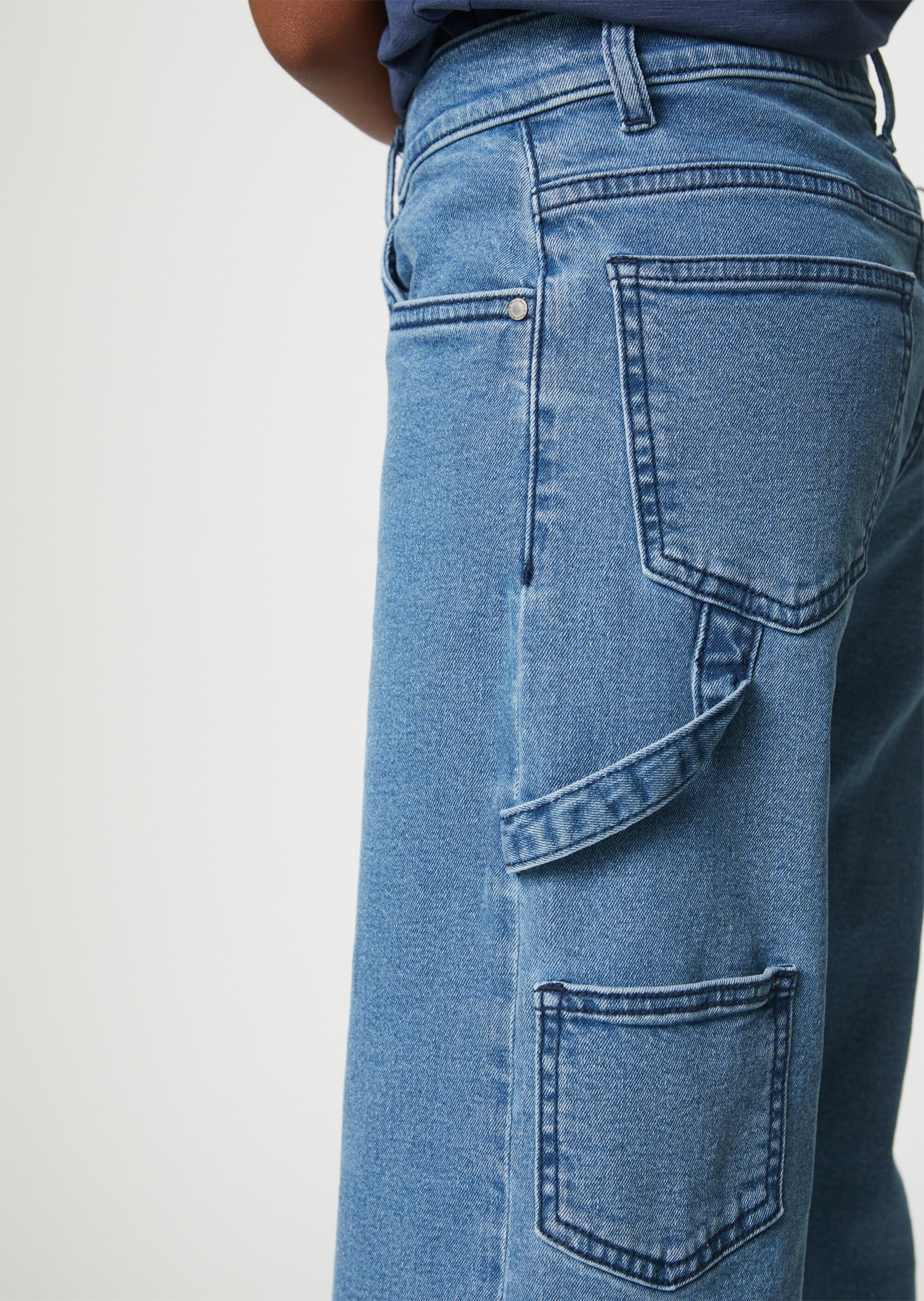 TEENS-GIRLS Jeans mit weitem Bein