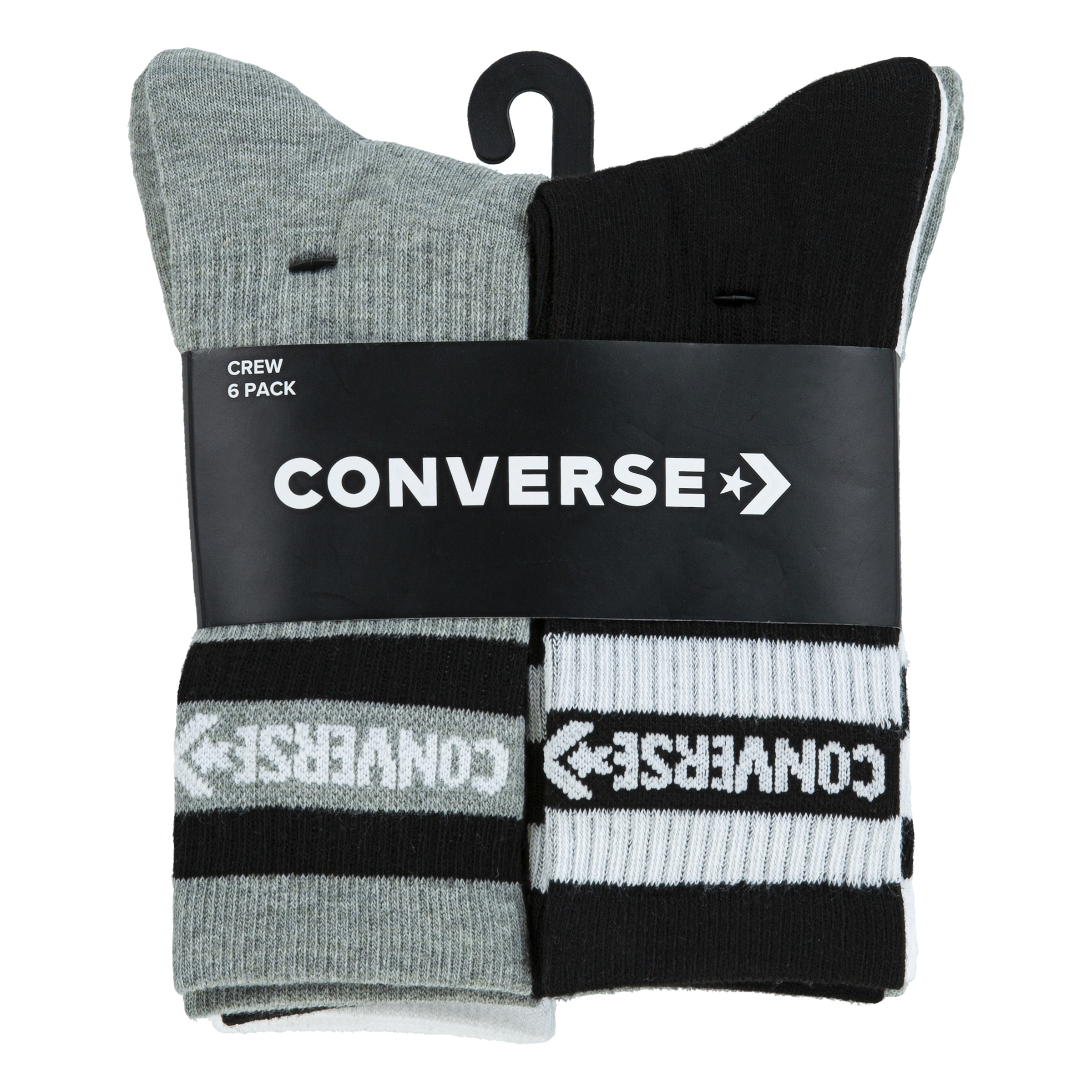 Converse Socken »CHN BASIC WORDMARK CREW 6PK« 6 Stk. tlg. für Kinder