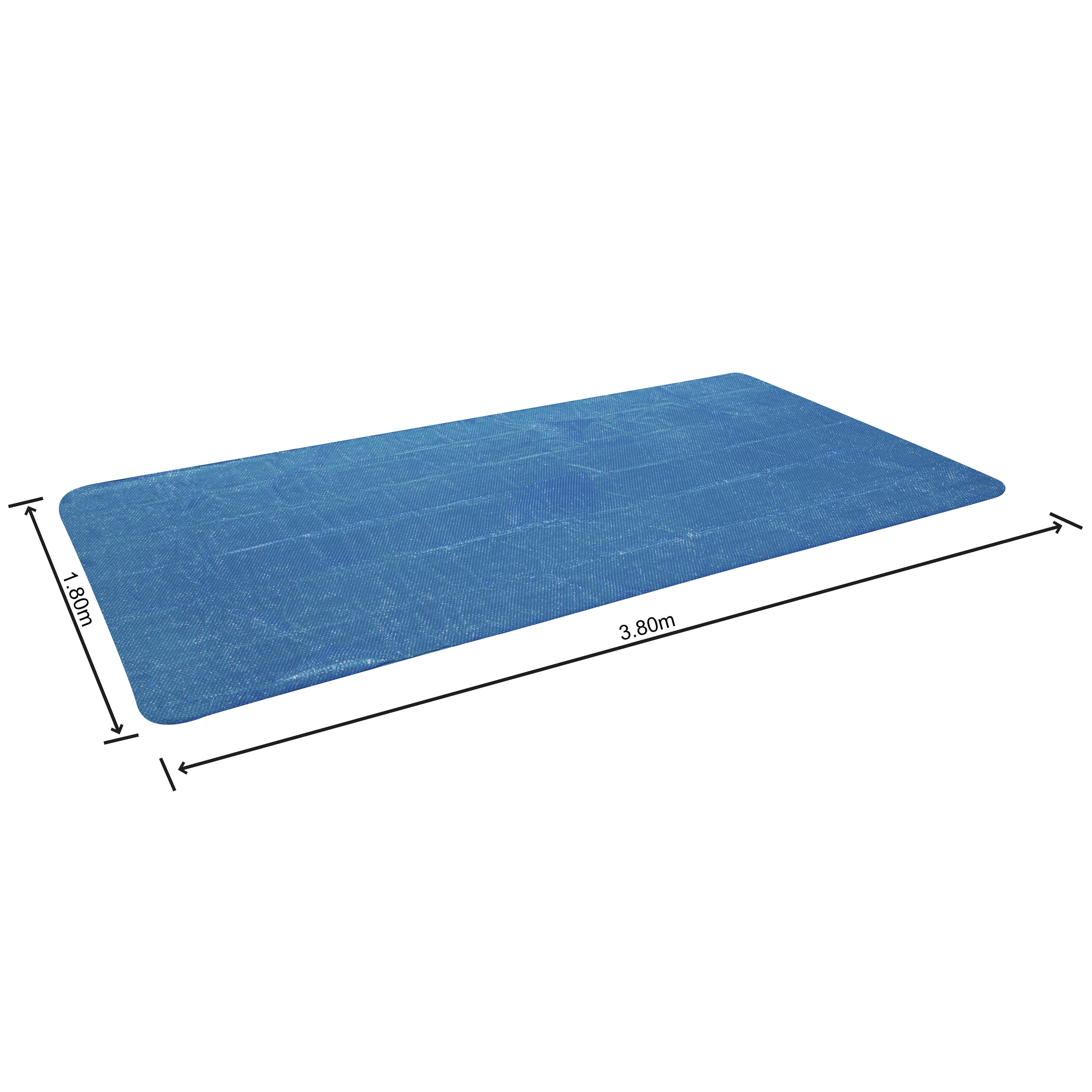 Solar Poolabdeckung 380 x 180 cm