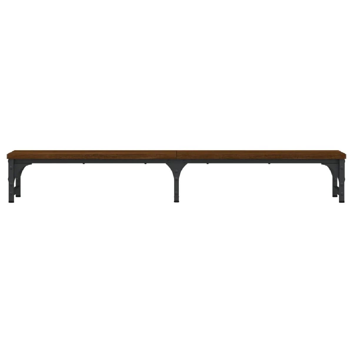 vidaXL Support moniteur chêne marron - Bois d'ingénierie