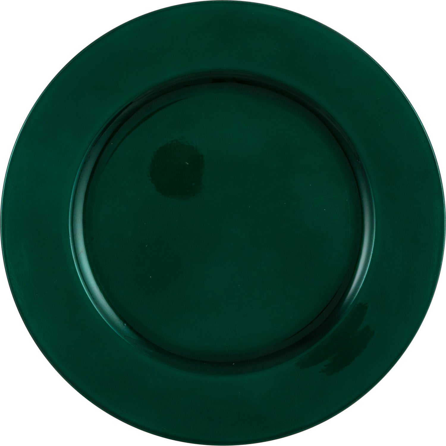 House of Seasons kerstdecoratiebord Mila D 33 cm groen