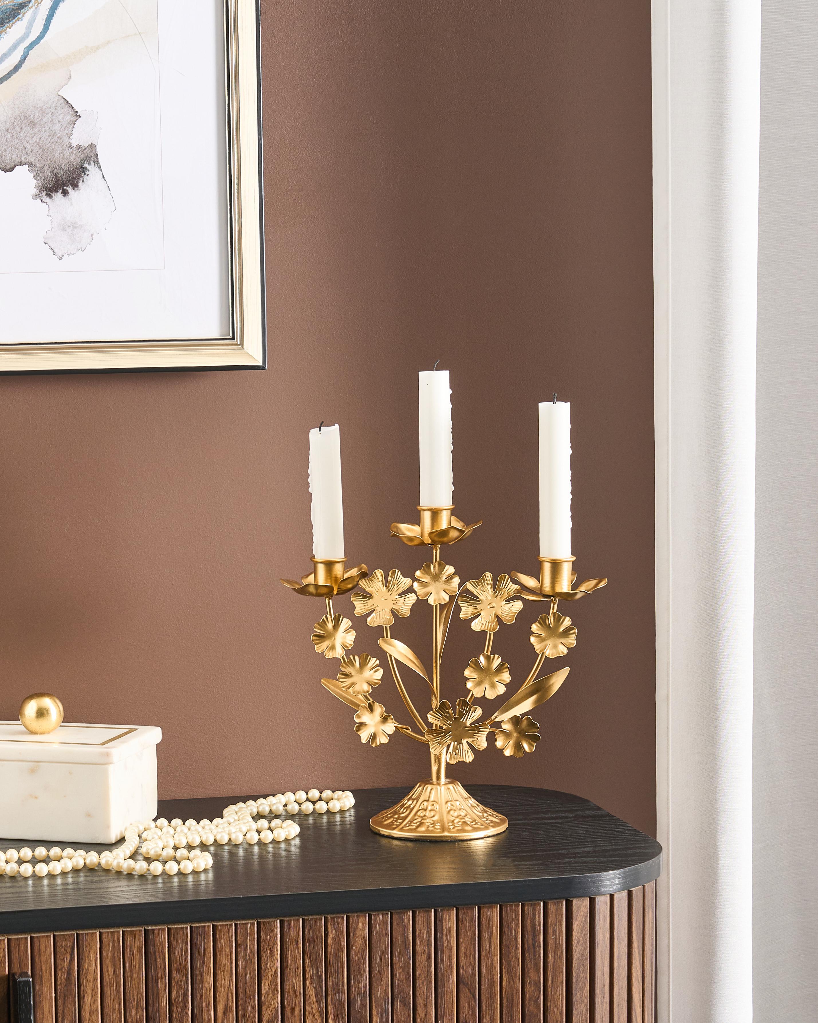 Kaarshouder RAMADA Metaal 25 cm Goud