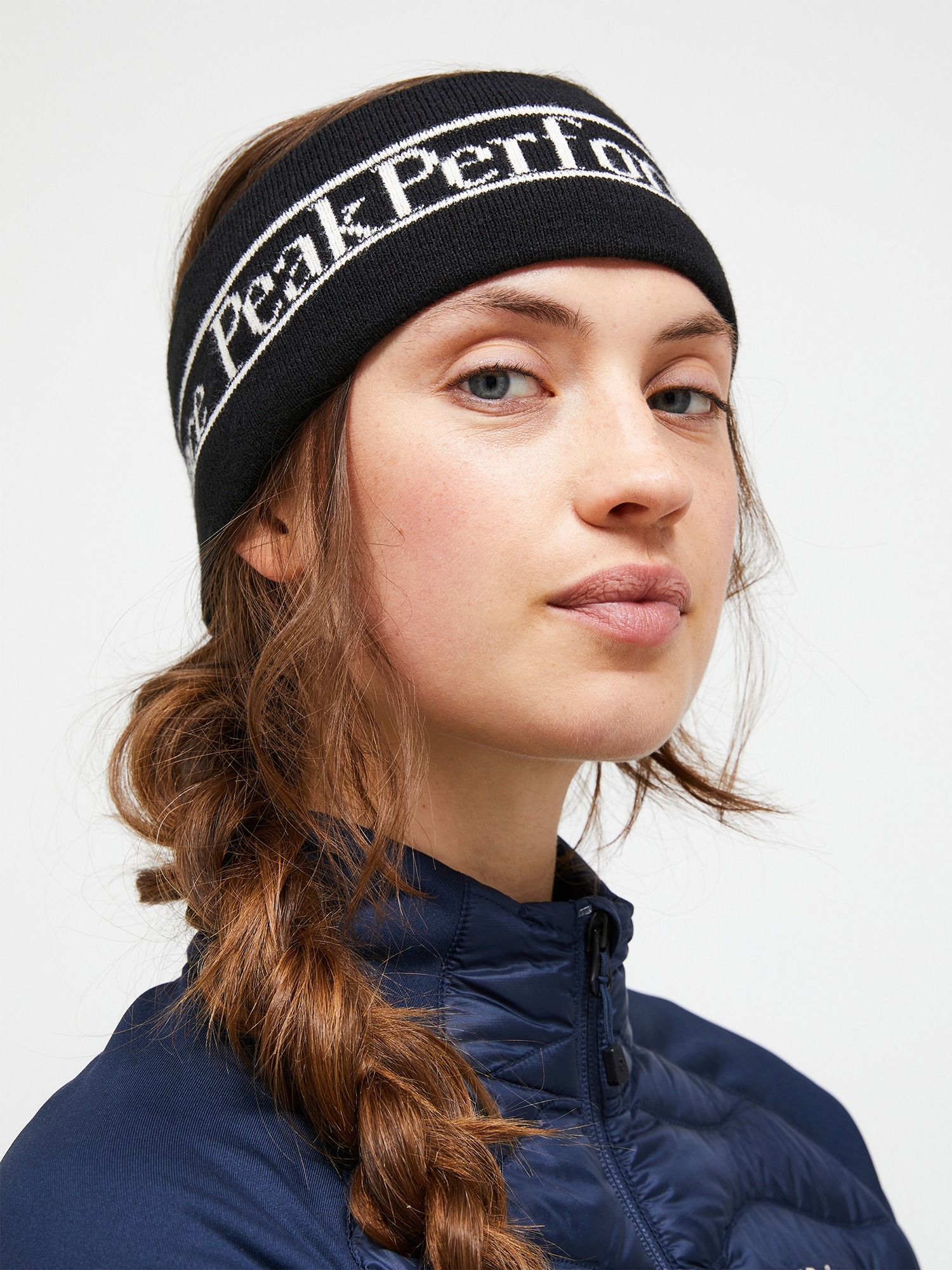 Pow Headband Black/Vintage White