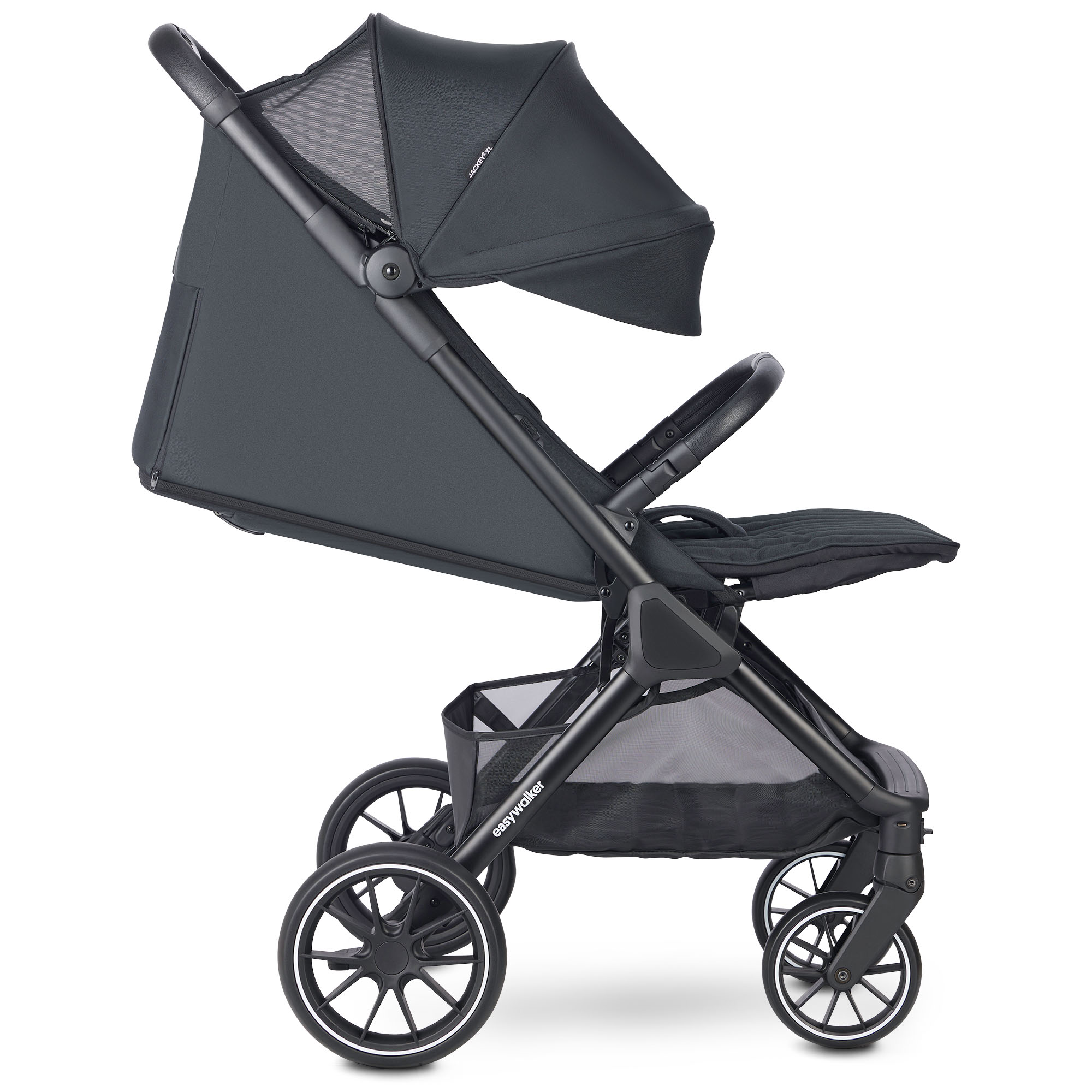 Easywalker Jackey2 XL buggy Midnight Black - sale - Prénatal