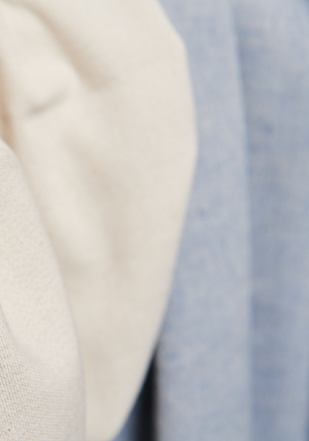 Journey Living Strandtuch Sansone Dusty Blue/Off White