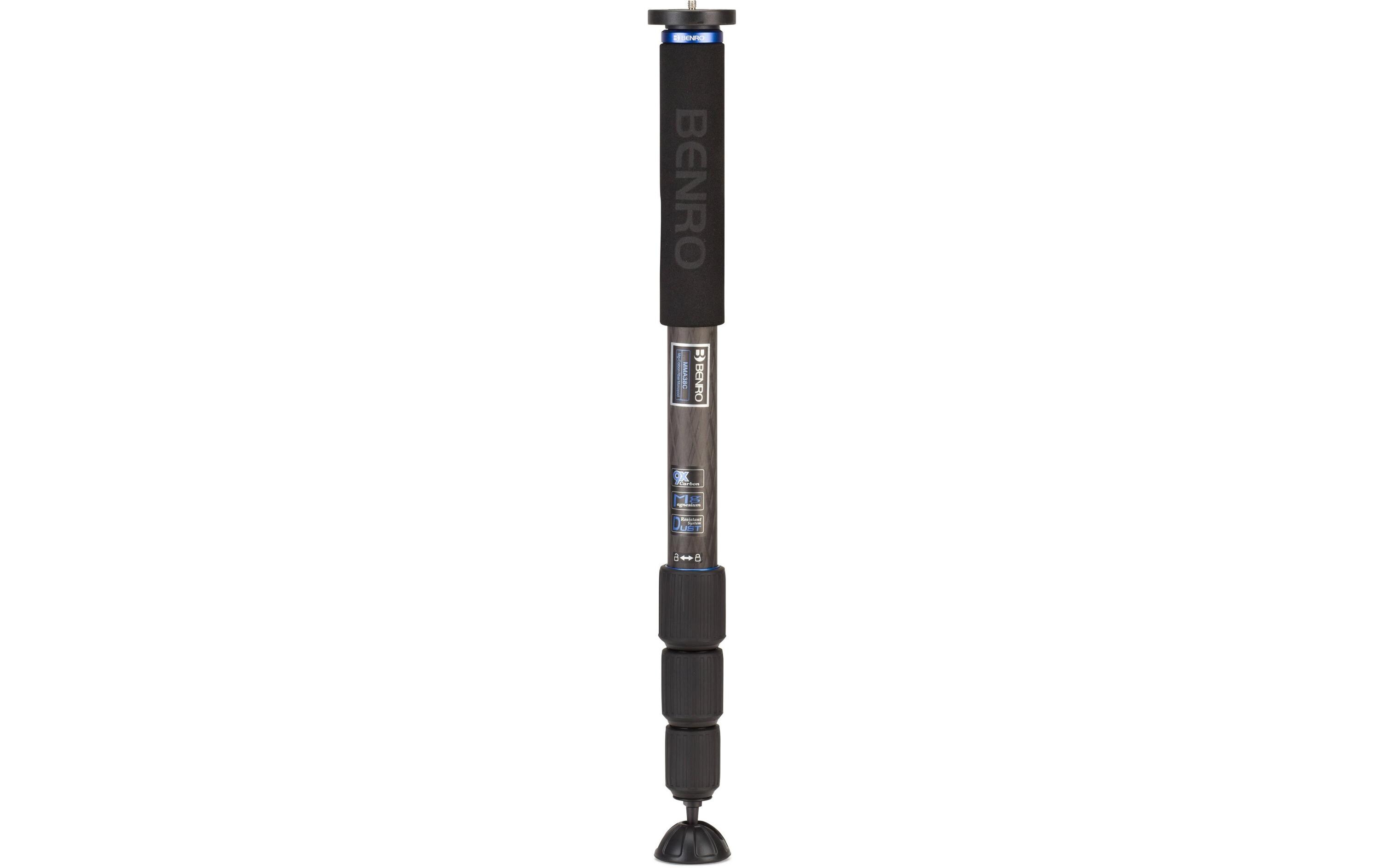 Einbeinstativ Series 3 Mach3 Carbon MMA38C<br>Einbeinstativ aus Carbon im klassischen Design