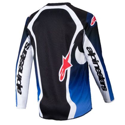 Maillot cross Alpinestars RACER - WURX - ENFANT - Bleu / Noir