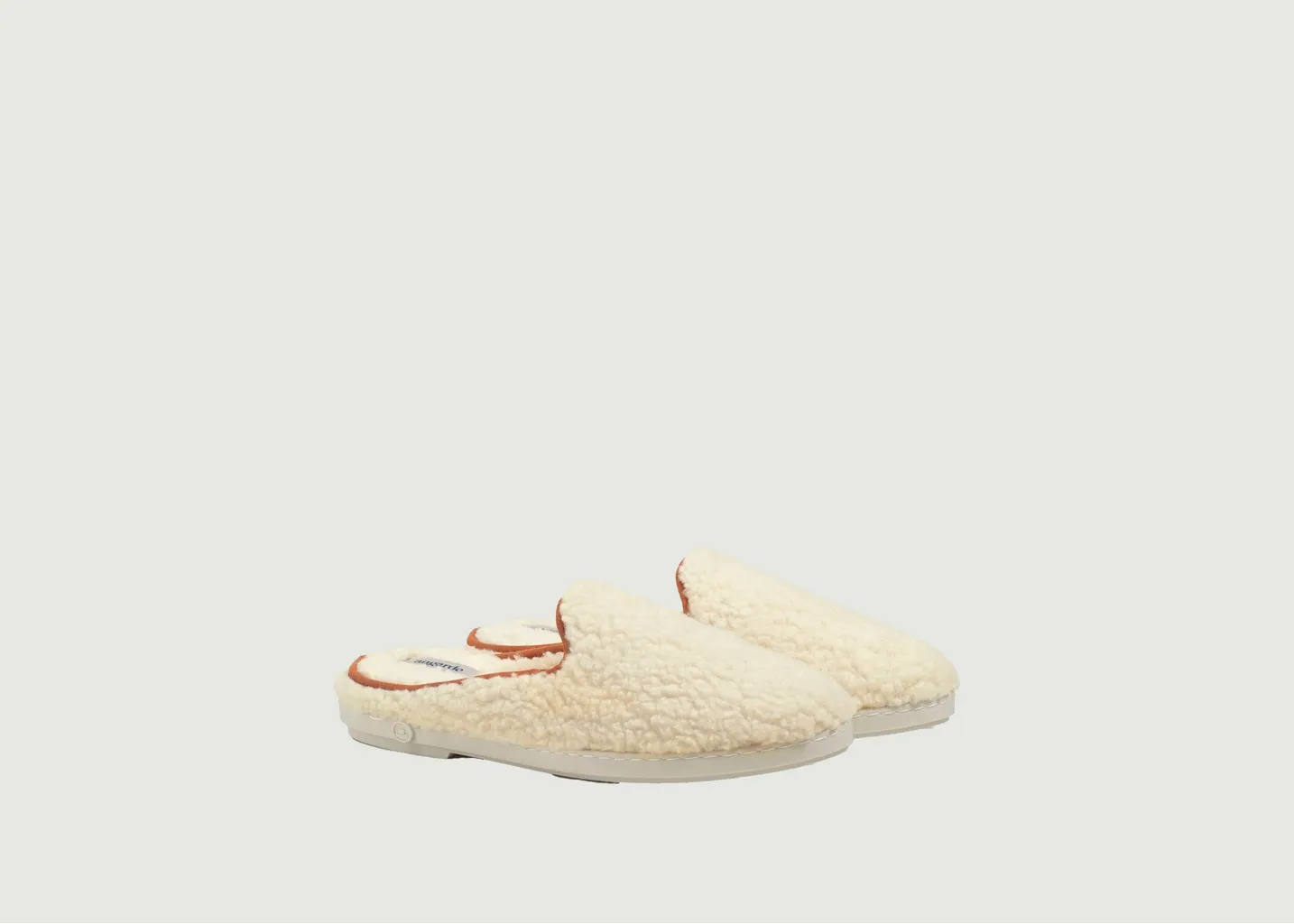 Mule Bouclette de laine Angarde