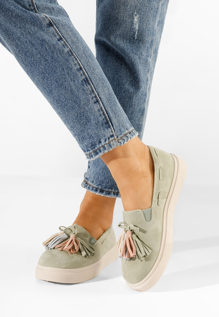 Espadrilles femme vert Graziela