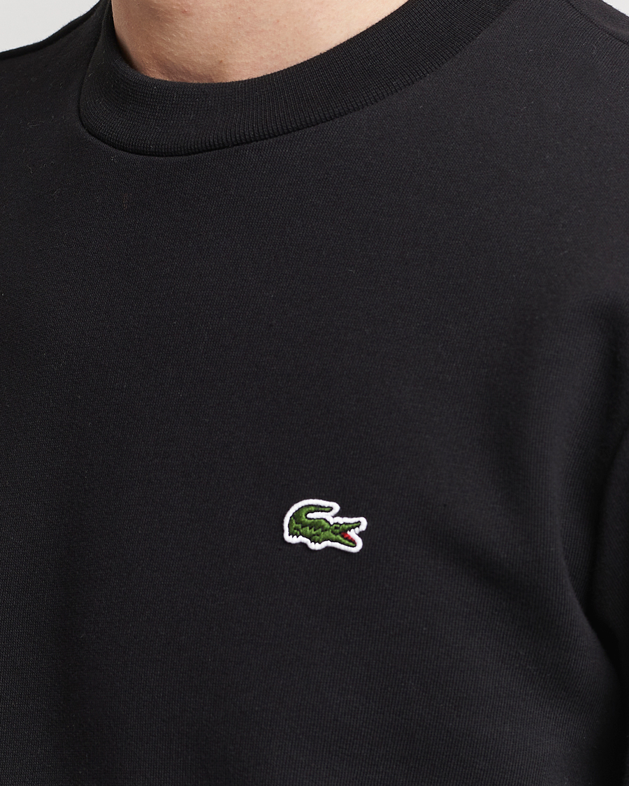 Lacoste Crew Neck Sweatshirt Black
