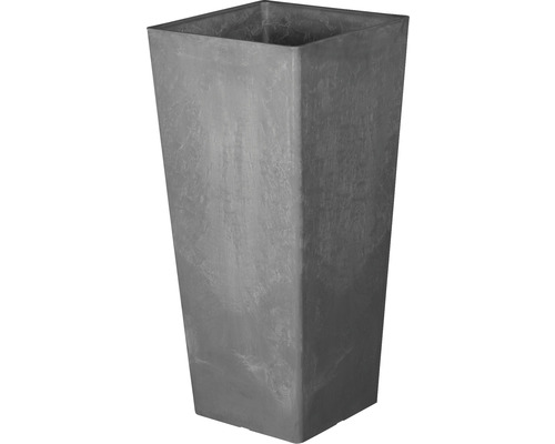 Plantenvaas Lafiora Liam LxB 40 x 40 cm H 80 cm grijs