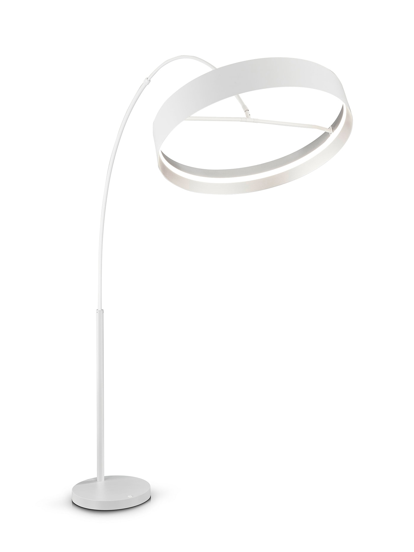 Musterring LED Bogenlampe MR LOOP weiß