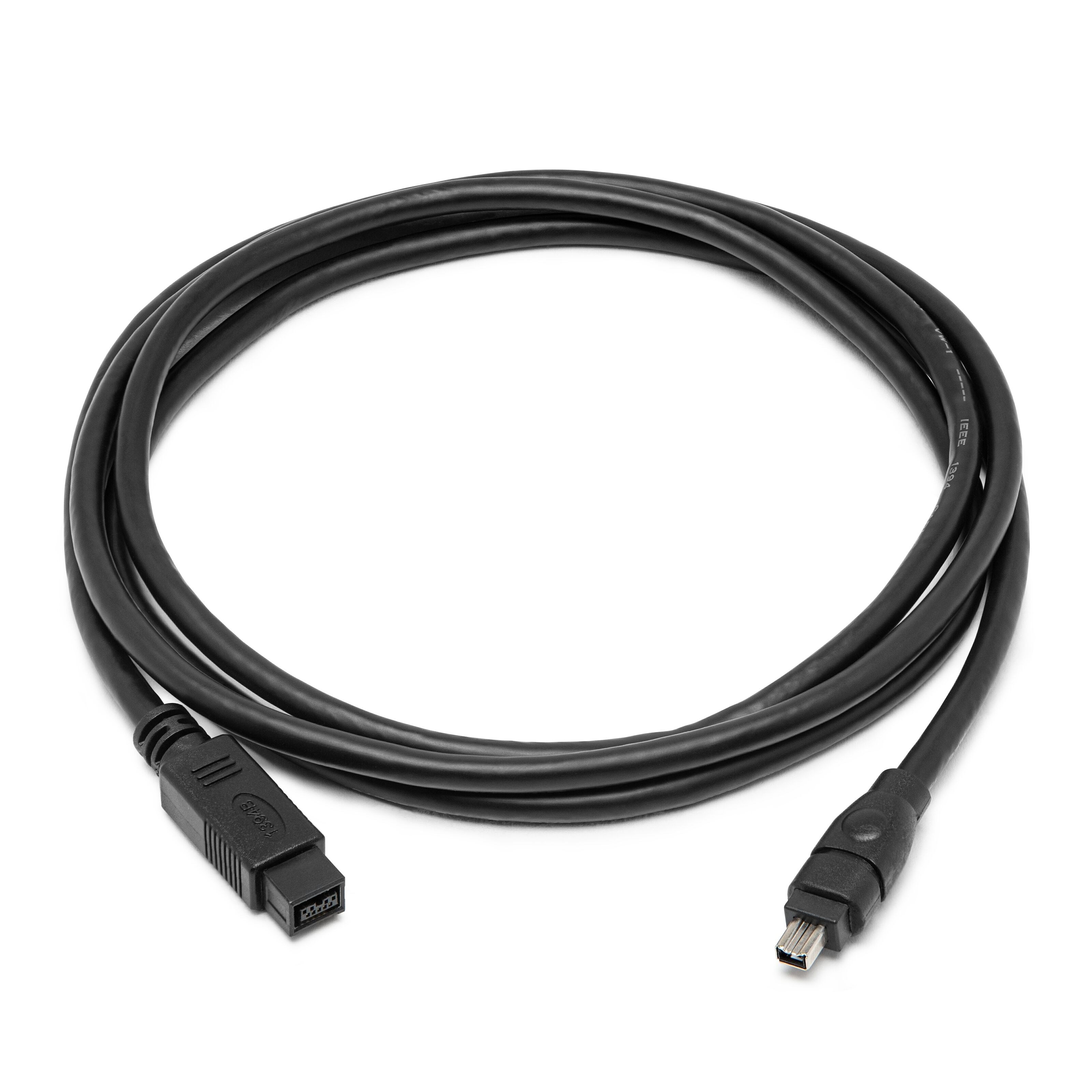 Luxorparts Firewire 800-kabel 9-pin til 4-pin