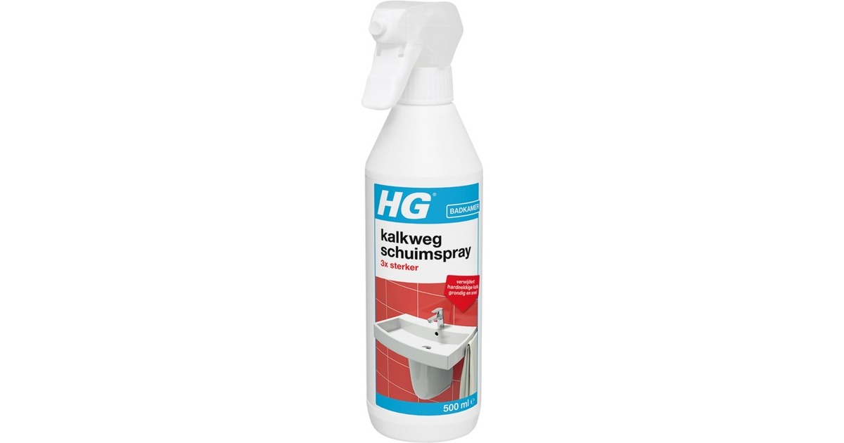 HGKalkweg schuimspray 3x sterker reinigingsmiddel  (500ml)