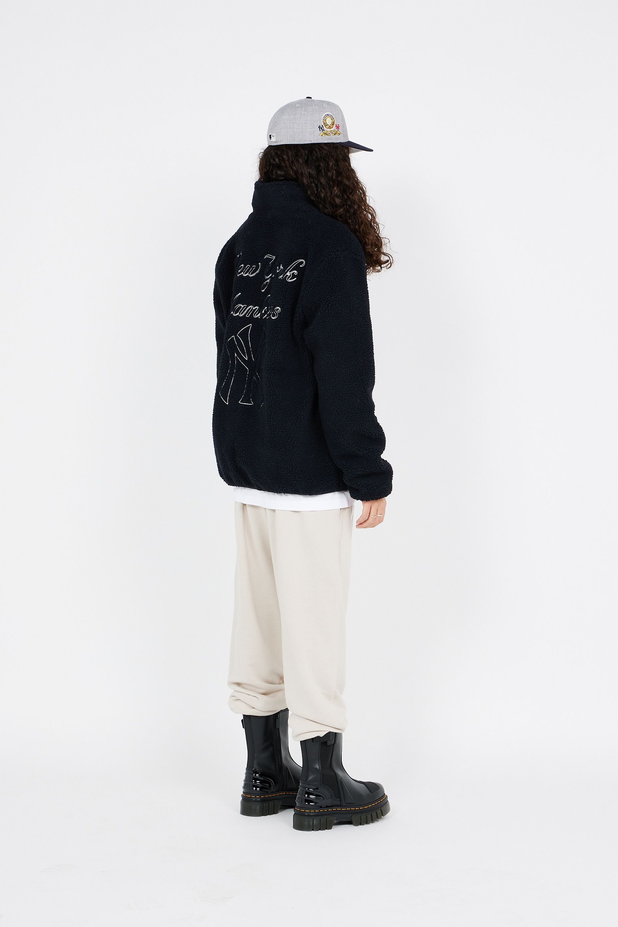 NEW ERA Veste  MLB SHERPA JKT NEW ERA Bleu