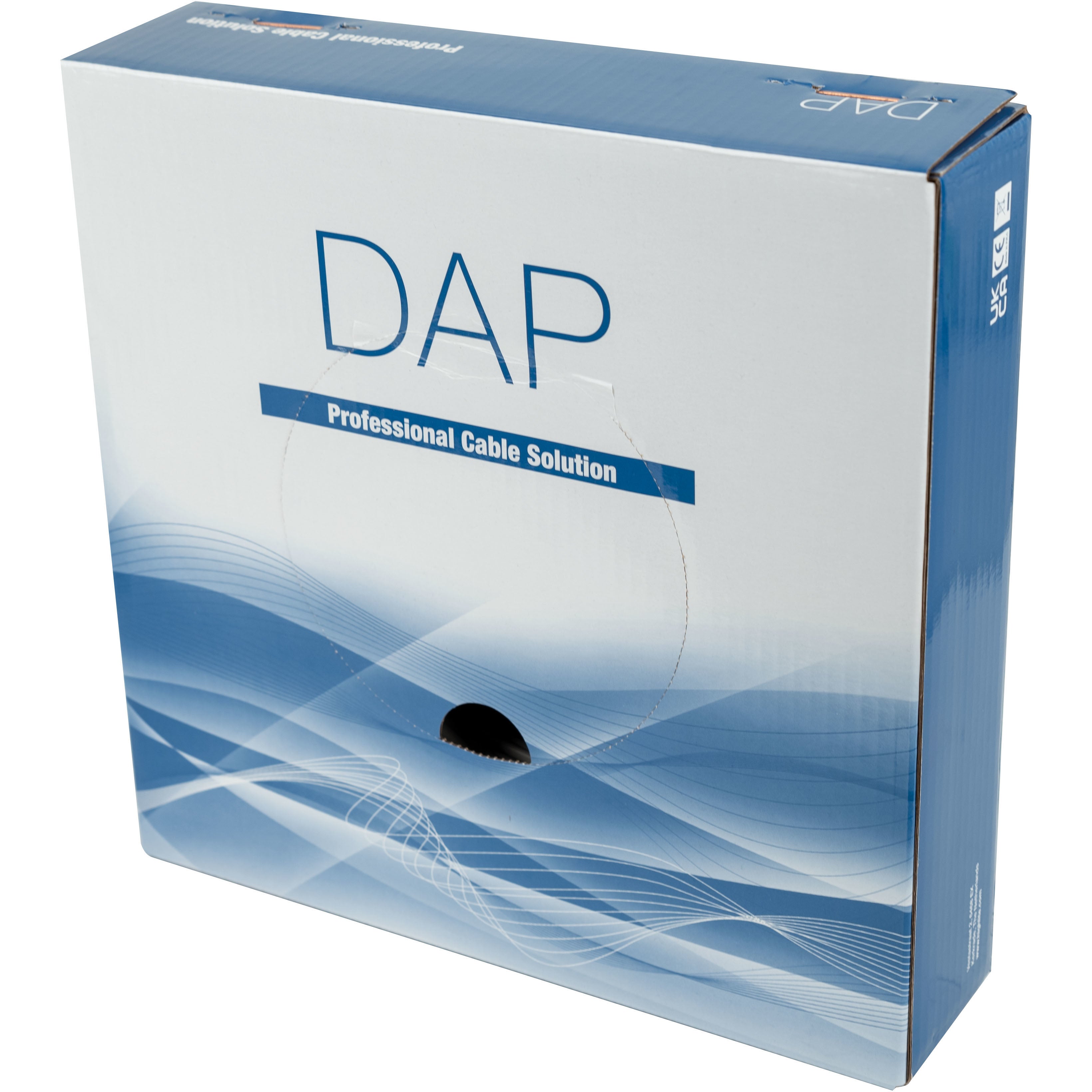 DAP SPC-215-DCA-s2-d0-a3 witte speakerkabel, 2x 1.5 mm², 100 meter