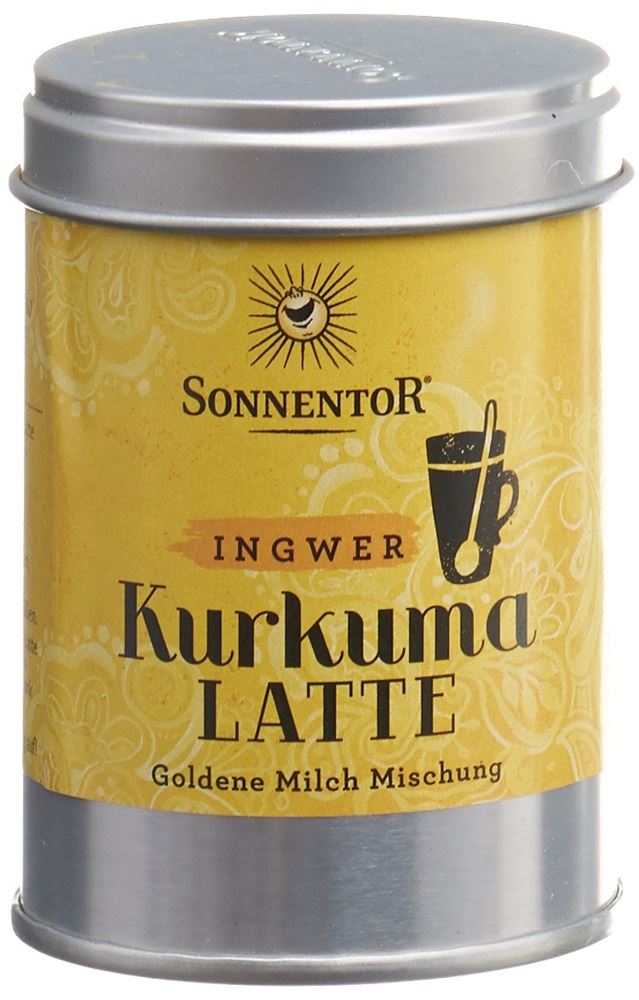 SONNENTOR Kurkuma-Latte Ingwer<br>60 g, Dose, BIO