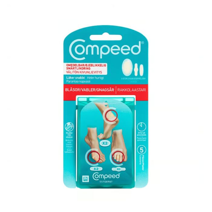 Compeed Unisex Blister Plaster Mix 5pcs Hvid