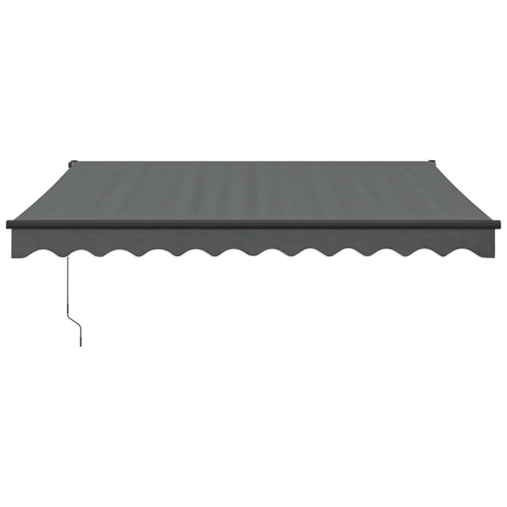 Auvent rétractable automatique anthracite 3x2,5 m