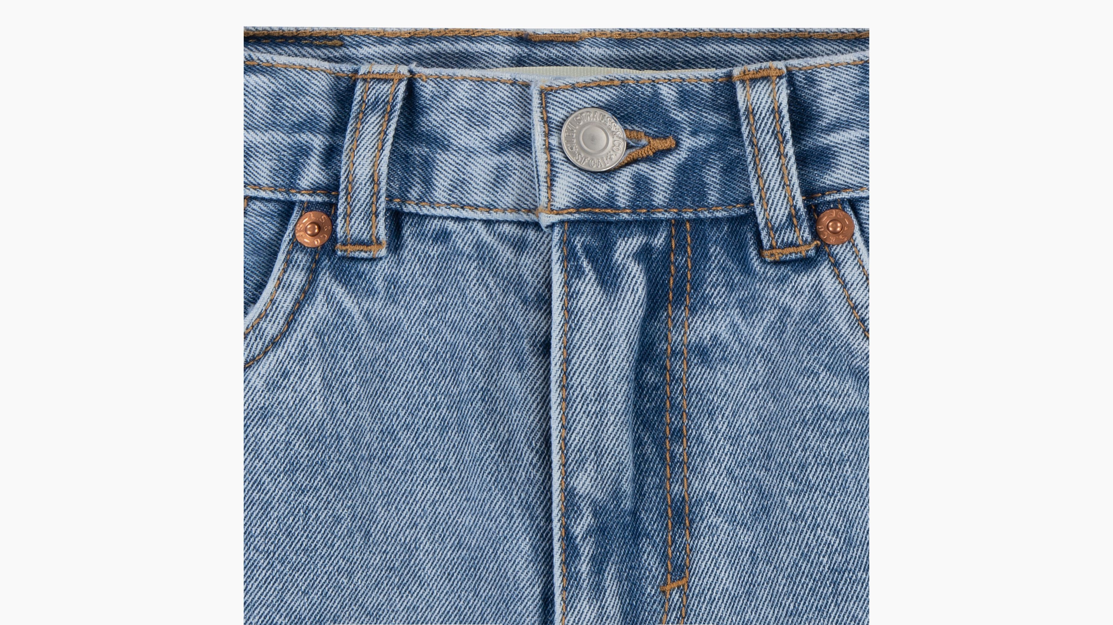 Ado short mini Mom avec revers - Vibe Check - Bleu