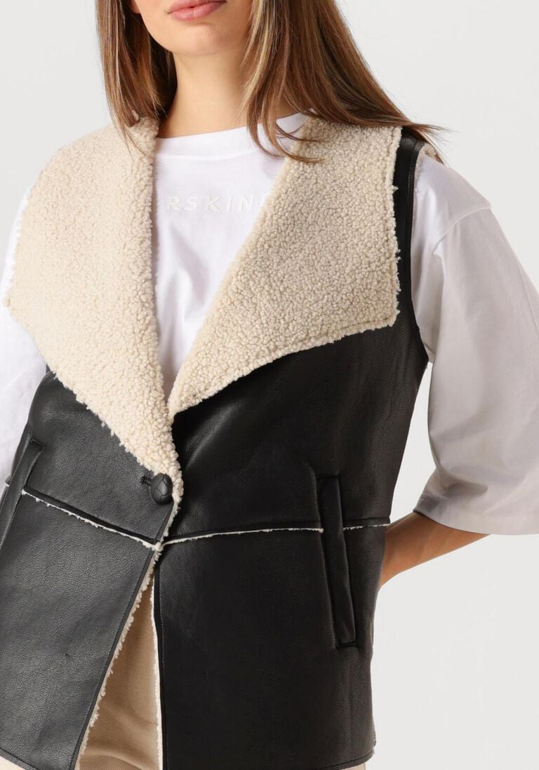 zwarte aimee the label gilet denver