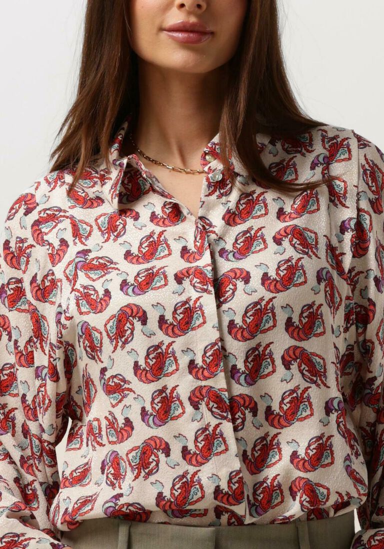 POM AMSTERDAM roest pom amsterdam blouse fete du shrimp blouse