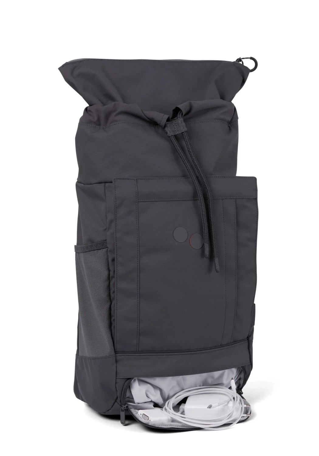 Pinqponq Rucksack Blok Medium Backpack Deep Anthra