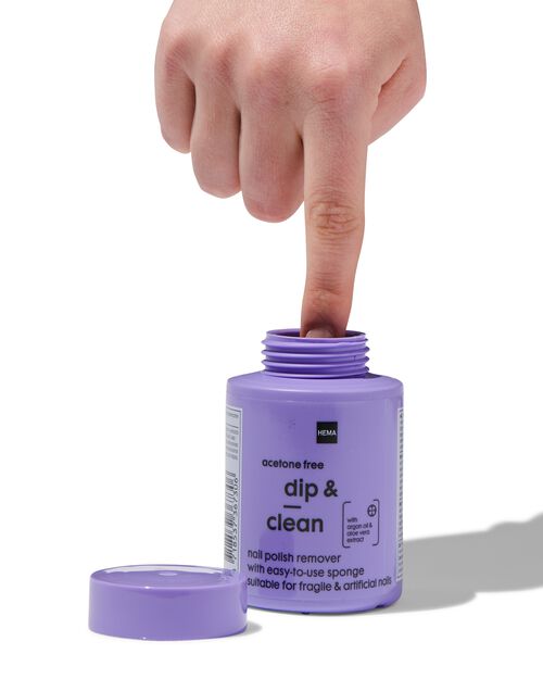 dissolvant vernis à ongles dip & clean - 75 ml