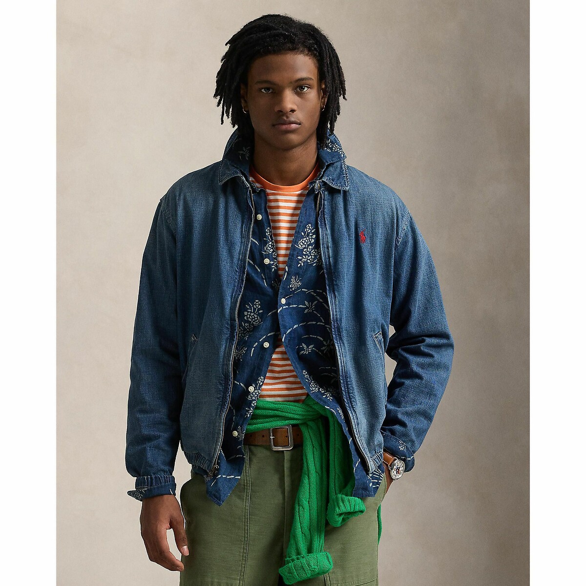 POLO RALPH LAUREN<br>Jaqueta jeans Bayport