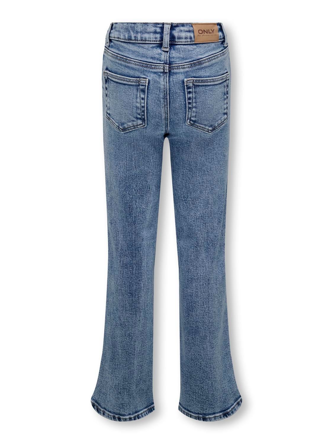 KOGJUICY Weiter Beinschnitt Jeans Light Blue Denim