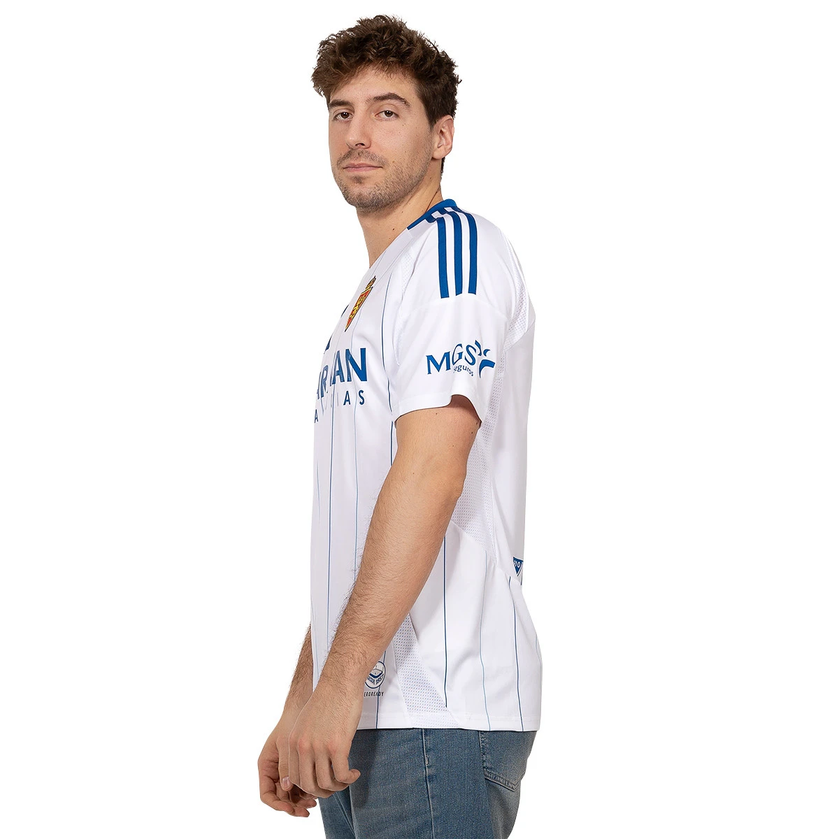 T-Shirt adidas Real Zaragoza Primeiro Equipamento 2024-2025